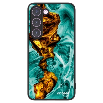 Picasee ULTIMATE CASE pro Samsung Galaxy S23 5G - Goldsky