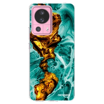 Picasee silikónový prehľadný obal pre Xiaomi 13 Lite - Goldsky