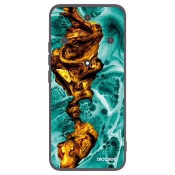 Picasee silikónový čierny obal pre Honor Magic5 Lite 5G - Goldsky