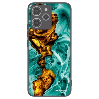Picasee silikónový čierny obal pre Xiaomi Redmi 12 4G - Goldsky