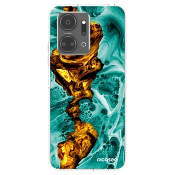Picasee silikónový prehľadný obal pre Honor X7a - Goldsky