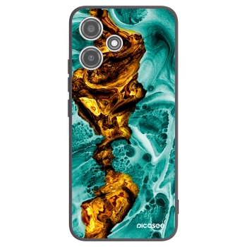 Picasee silikónový čierny obal pre Xiaomi Redmi 12 5G - Goldsky