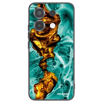 Picasee silikónový čierny obal pre Xiaomi Poco X6 - Goldsky