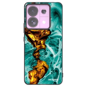Picasee silikónový čierny obal pre Xiaomi Redmi Note 13 Pro 5G - Goldsky