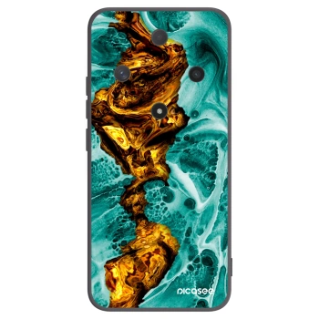 Picasee silikónový čierny obal pre Honor Magic6 Lite 5G - Goldsky