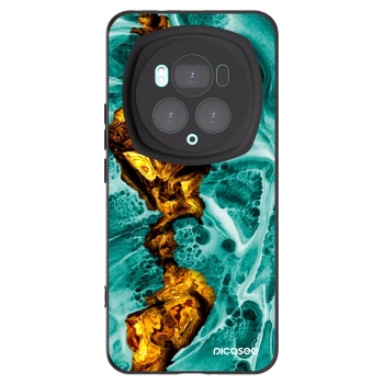 Picasee silikónový čierny obal pre Honor Magic6 Pro - Goldsky