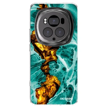 Picasee silikónový prehľadný obal pre Honor Magic6 Pro - Goldsky