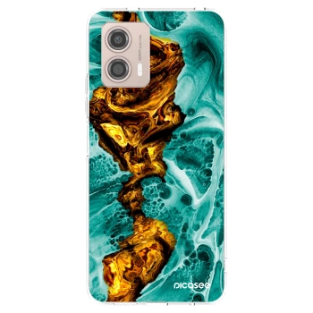 Picasee silikónový prehľadný obal pre Motorola Moto G53 5G - Goldsky