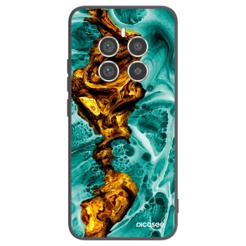 Picasee silikónový čierny obal pre Realme 12 Pro 5G - Goldsky