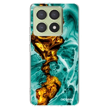 Picasee silikónový prehľadný obal pre Xiaomi 14T - Goldsky