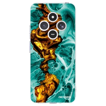 Picasee silikónový prehľadný obal pre Xiaomi Redmi 14C - Goldsky