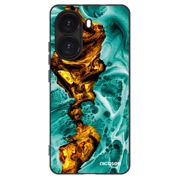 Picasee silikónový čierny obal pre Xiaomi Poco X7 Pro 5G - Goldsky