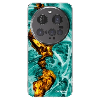 Picasee silikónový prehľadný obal pre Xiaomi 15 Ultra - Goldsky