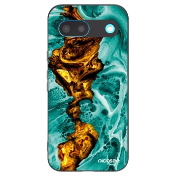 Picasee silikónový čierny obal pre Google Pixel 8 - Goldsky