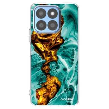 Picasee silikónový prehľadný obal pre Honor X8c - Goldsky