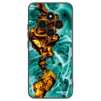 Picasee silikónový čierny obal pre Xiaomi Poco C75 - Goldsky