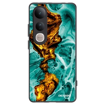 Picasee silikónový čierny obal pre Vivo V50 Lite 5G - Goldsky