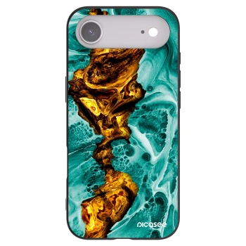 Picasee silikónový čierny obal pre Apple iPhone Air - Goldsky
