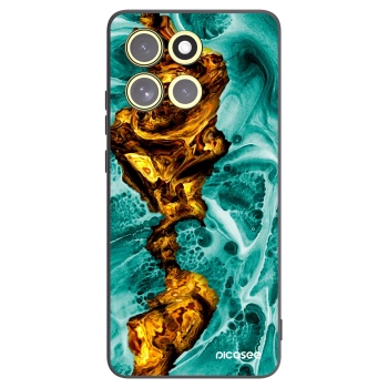 Picasee silikónový čierny obal pre Motorola Moto G86 Power 5G - Goldsky
