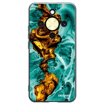 Picasee silikónový čierny obal pre Honor Magic8 Lite 5G - Goldsky