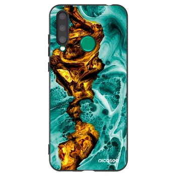 Picasee silikónový čierny obal pre Honor 20 Lite - Goldsky