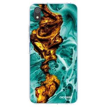 Picasee silikónový prehľadný obal pre Xiaomi Redmi 7A - Goldsky