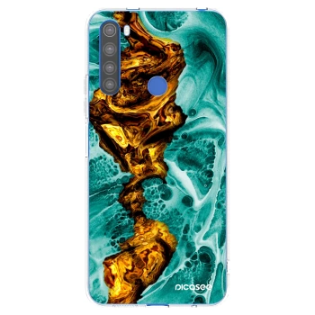 Picasee silikónový prehľadný obal pre Xiaomi Redmi Note 8T - Goldsky