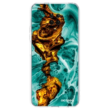 Picasee silikónový prehľadný obal pre Xiaomi Redmi Note 9S - Goldsky