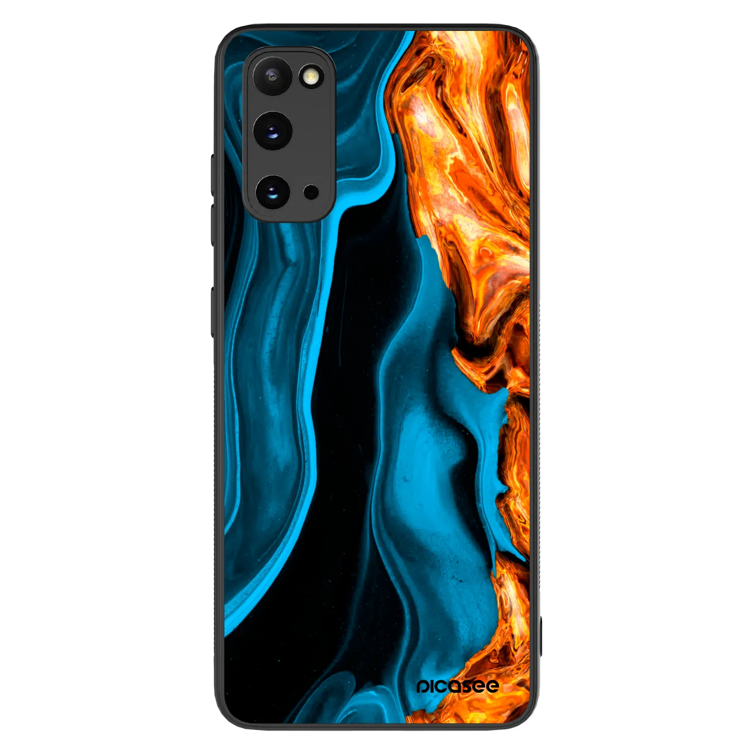 Picasee ULTIMATE CASE pro Samsung Galaxy S20 G980F - Gold blue