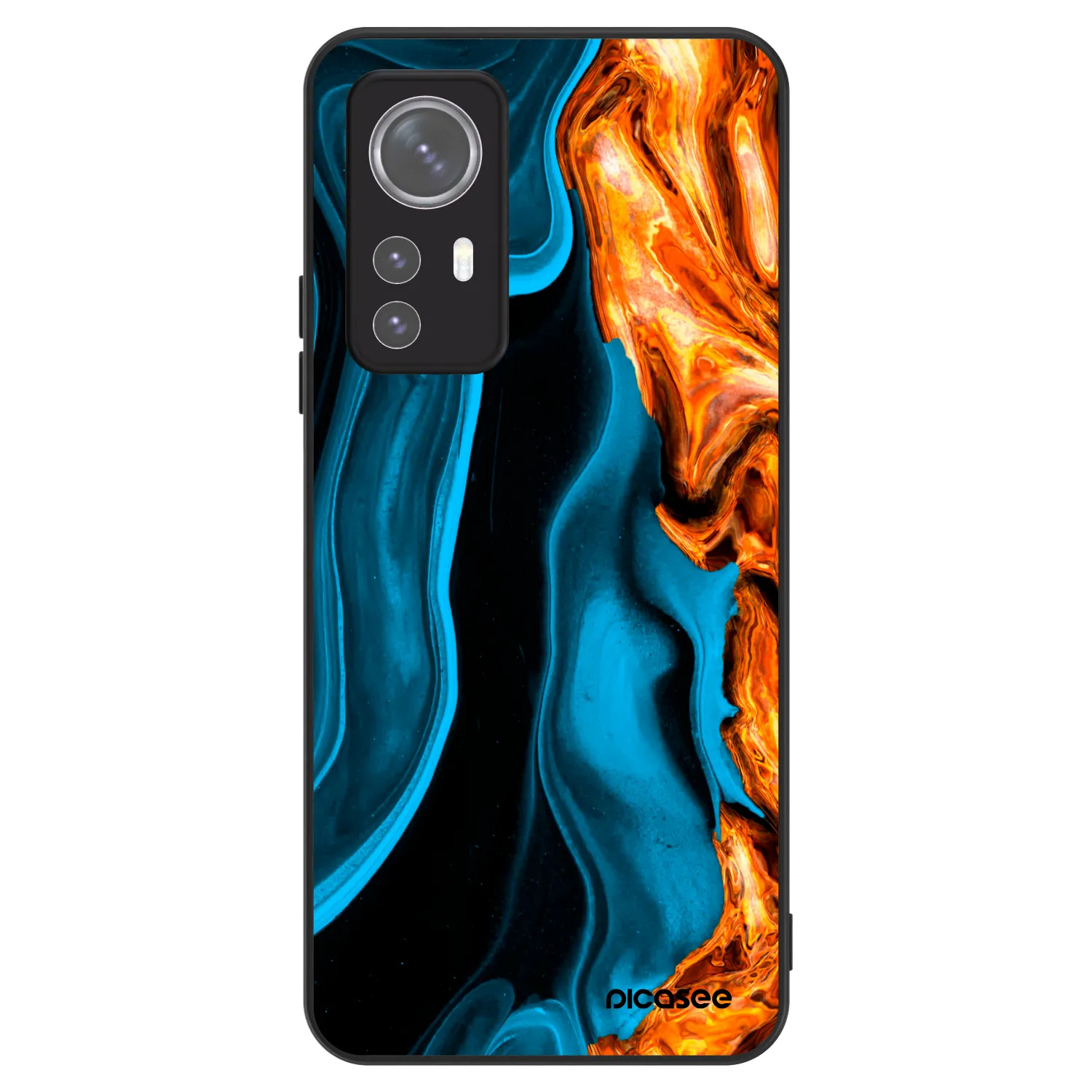 Picasee ULTIMATE CASE pro Xiaomi 12 - Gold blue