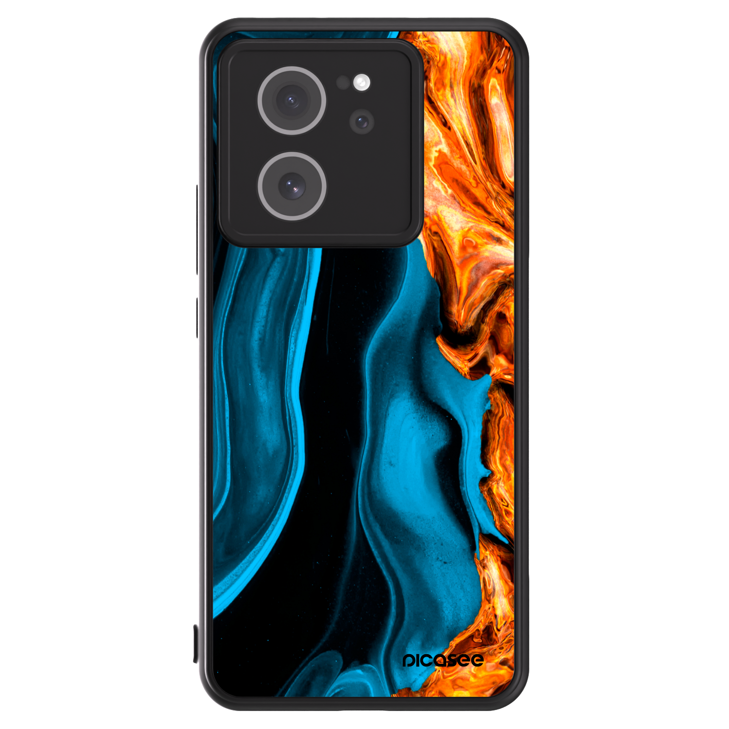 Picasee ULTIMATE CASE pro Xiaomi 13T Pro - Gold blue