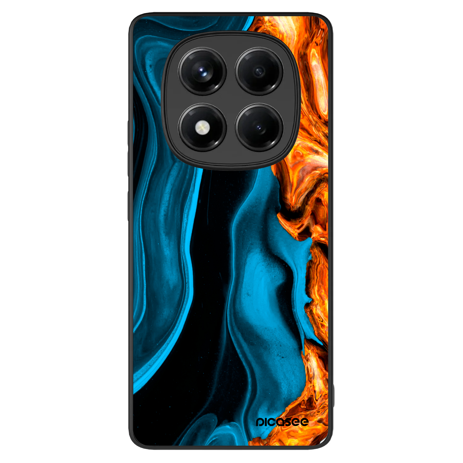 Picasee ULTIMATE CASE pro Xiaomi Redmi Note 14 Pro+ 5G - Gold blue