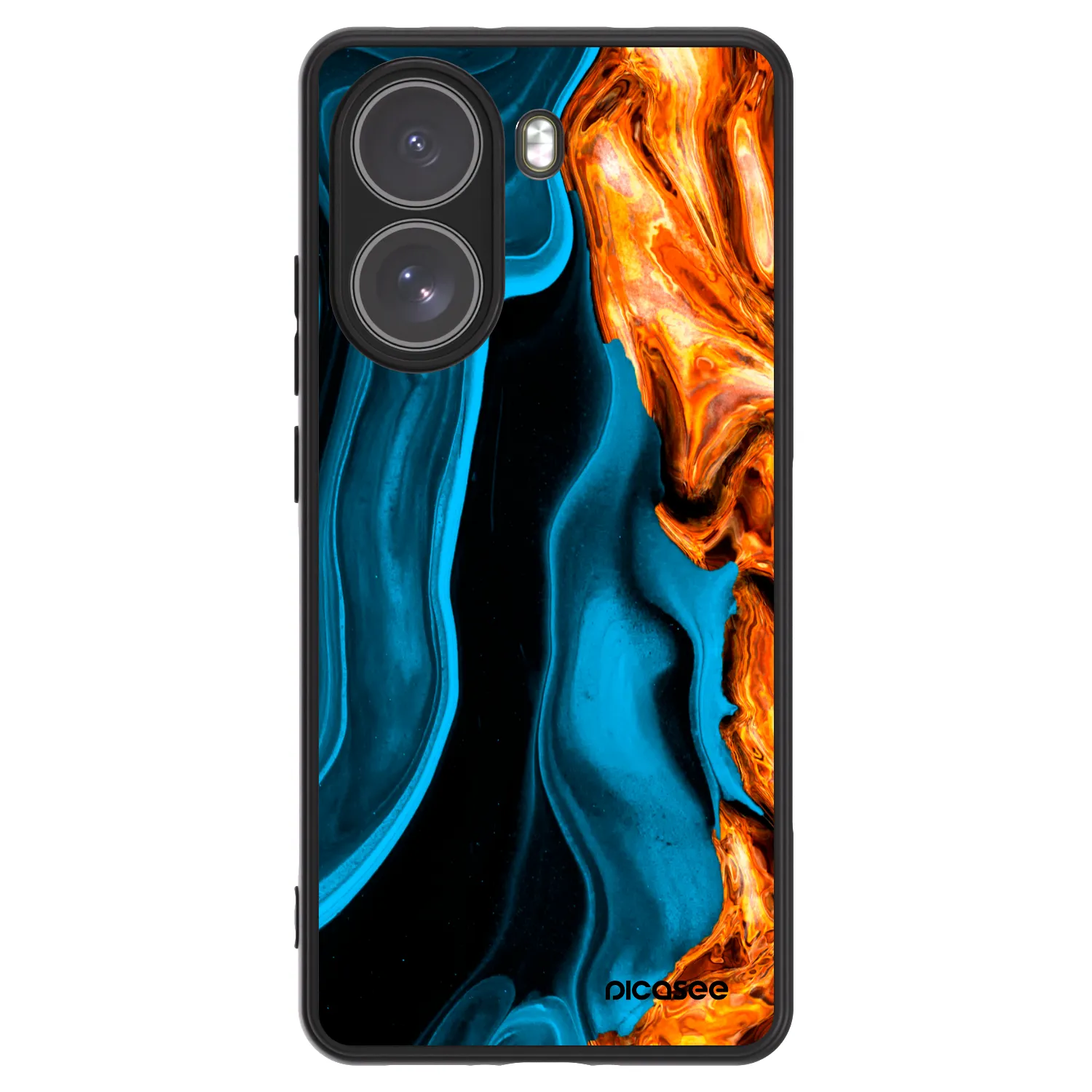 Picasee ULTIMATE CASE pro Xiaomi Poco X7 Pro 5G - Gold blue
