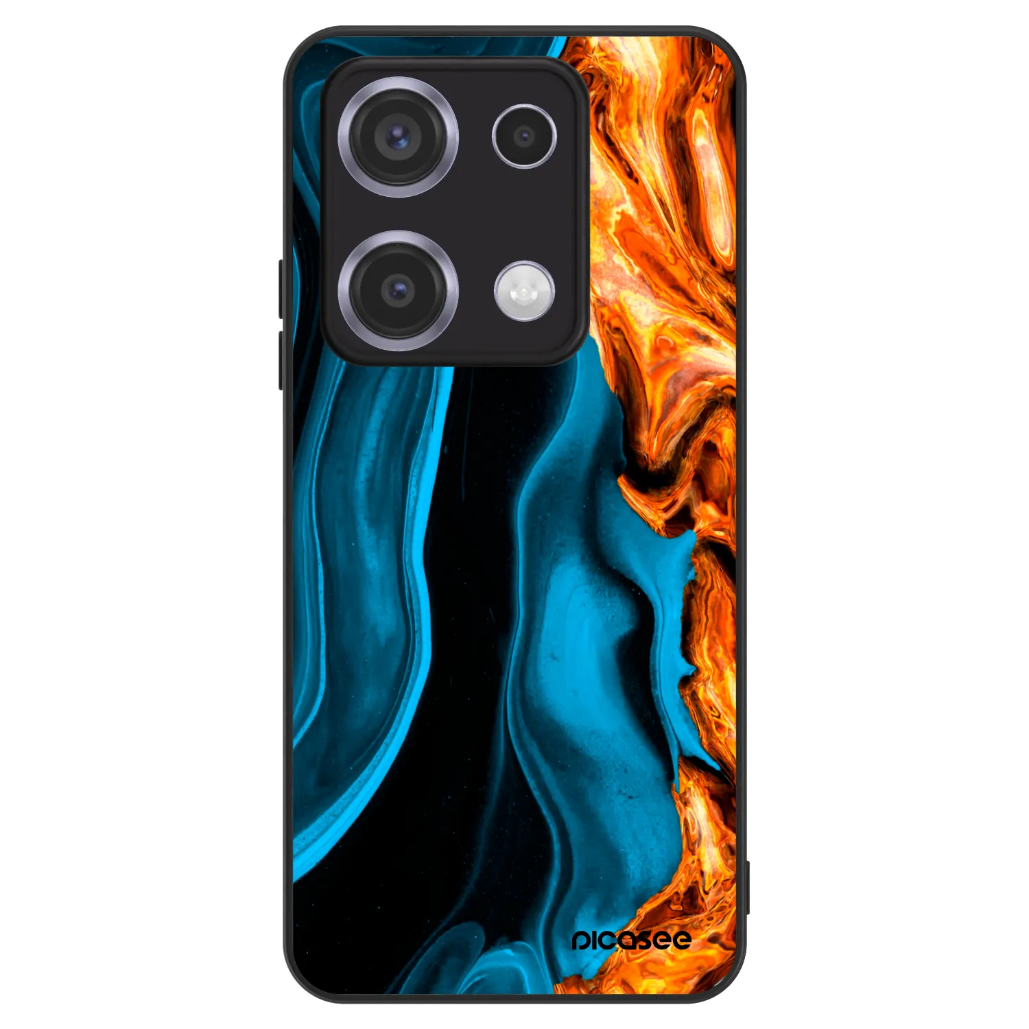 Picasee ULTIMATE CASE pro Xiaomi Redmi Note 14S - Gold blue