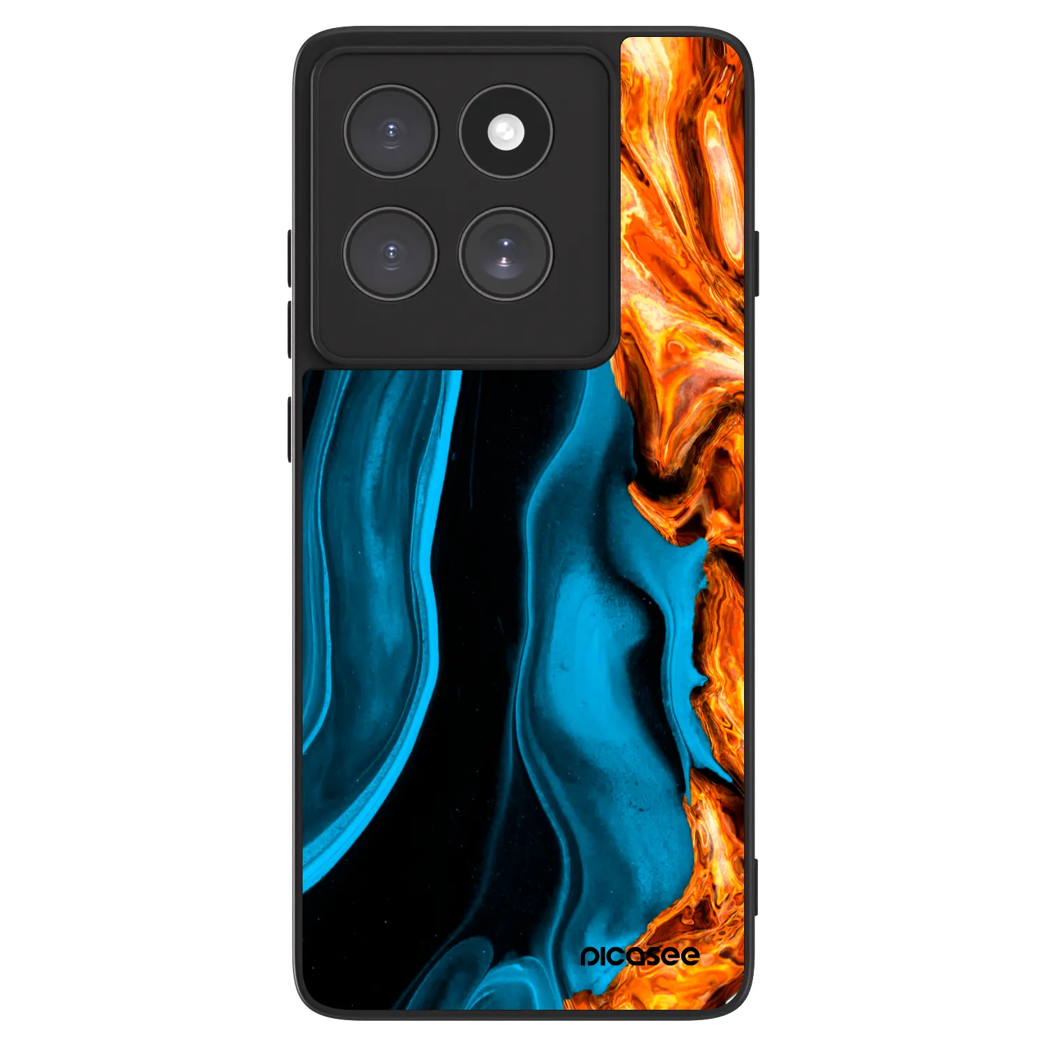 Picasee ULTIMATE CASE pro Motorola Edge 60 Pro - Gold blue