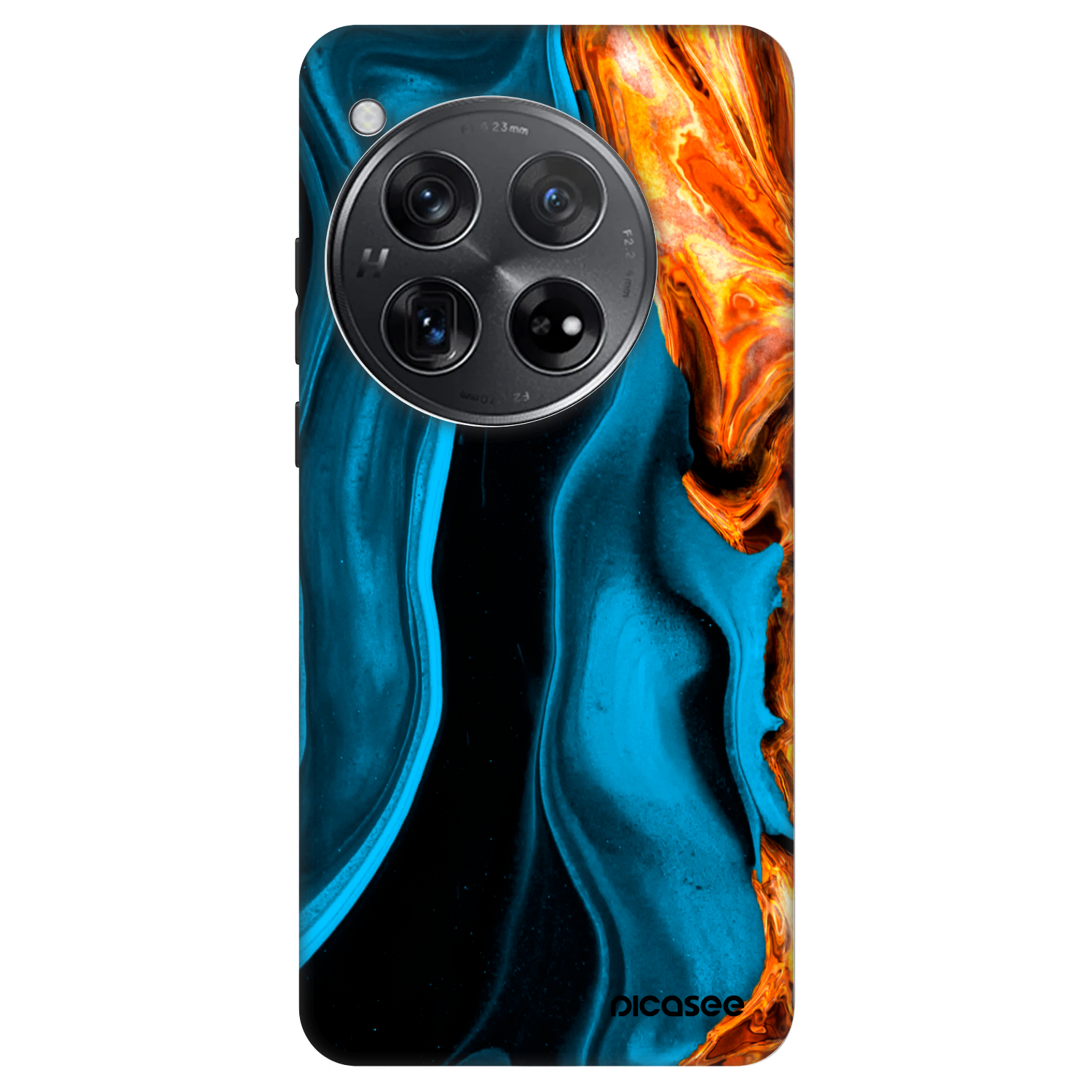 Picasee Fashion Case pre OnePlus 12 5G - Gold blue
