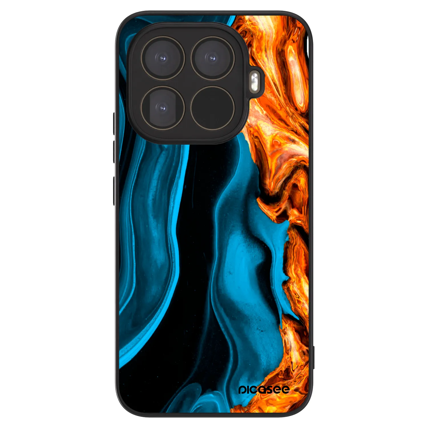 Picasee ULTIMATE CASE pro Xiaomi 15T Pro - Gold blue