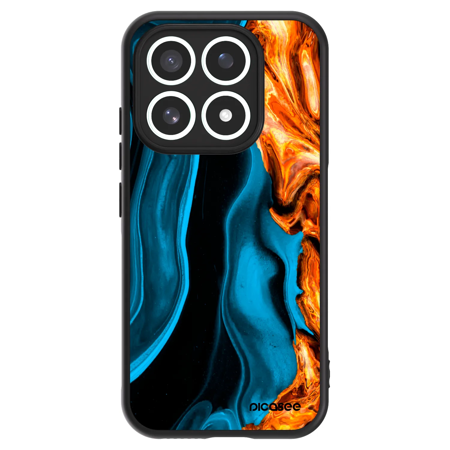 Picasee ULTIMATE CASE pro Xiaomi 17 - Gold blue