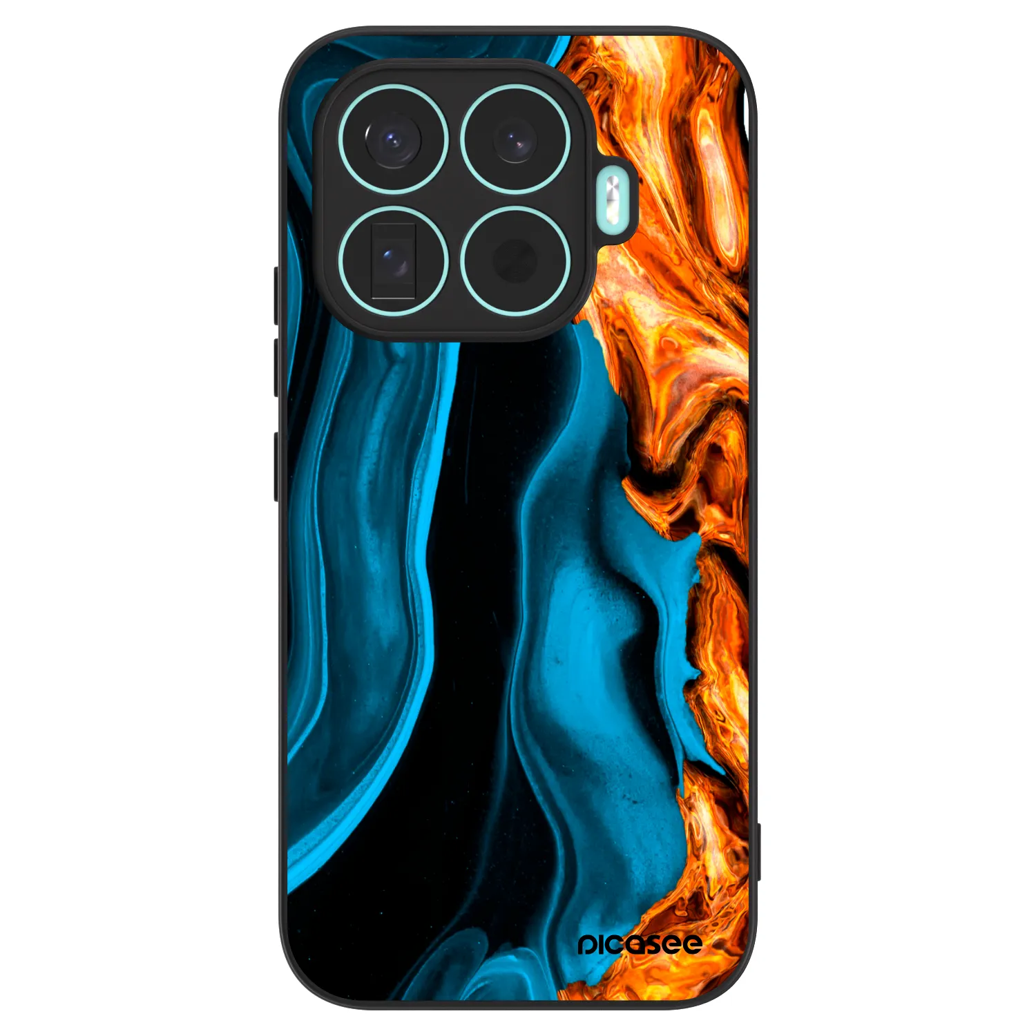 Picasee ULTIMATE CASE pro Xiaomi 17T - Gold blue