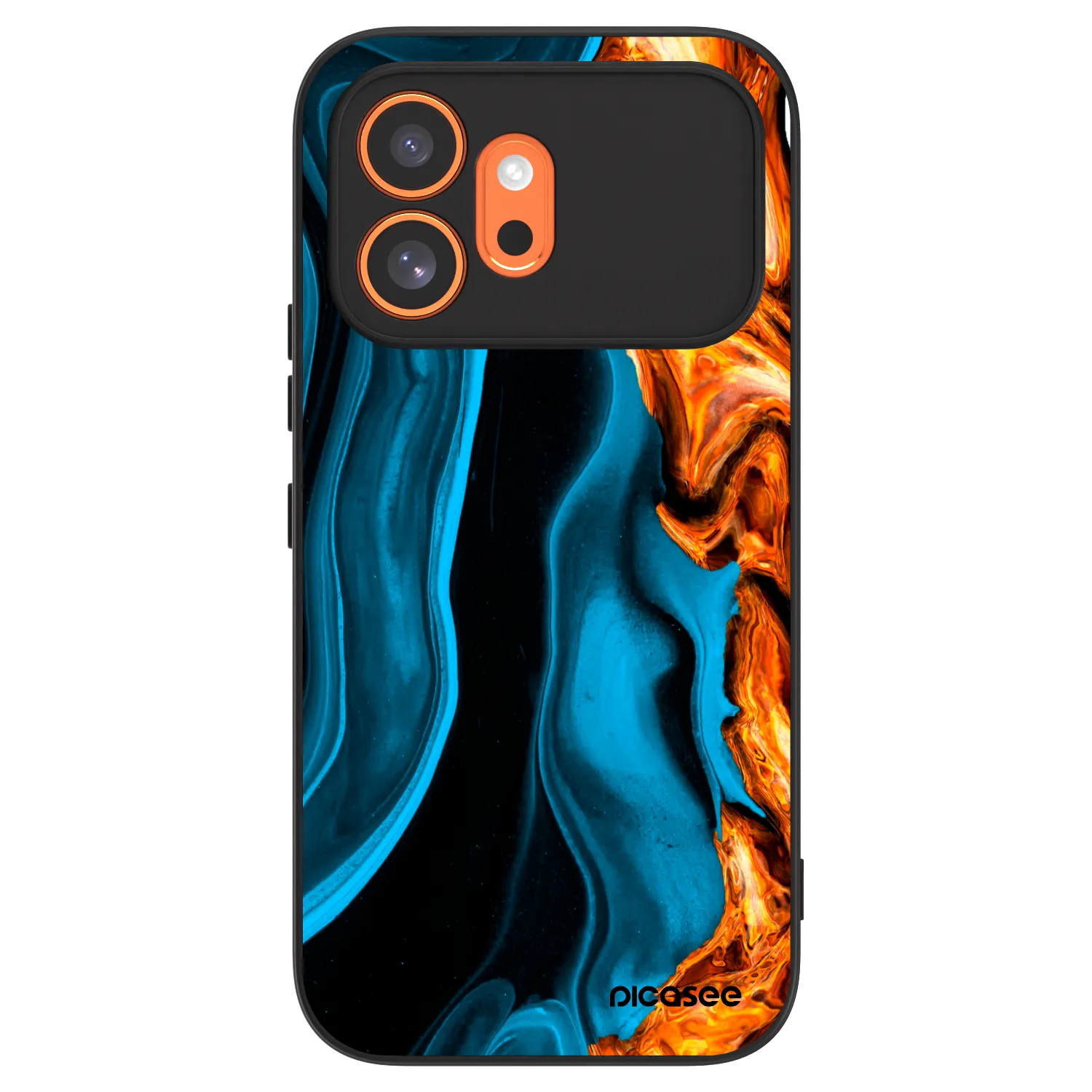 Picasee ULTIMATE CASE pro Honor 600 - Gold blue