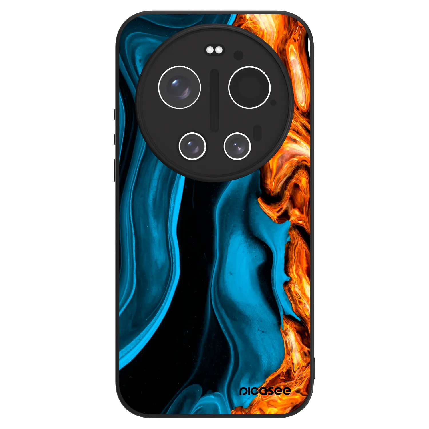 Picasee ULTIMATE CASE PowerShare pro Xiaomi 17 Ultra - Gold blue