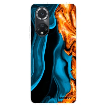 Picasee silikónový prehľadný obal pre Huawei Nova 9 SE - Gold blue