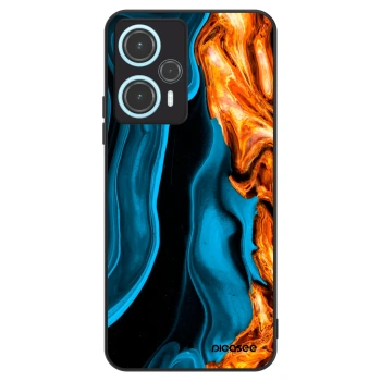 Obal pre Xiaomi Poco F5 - Gold blue