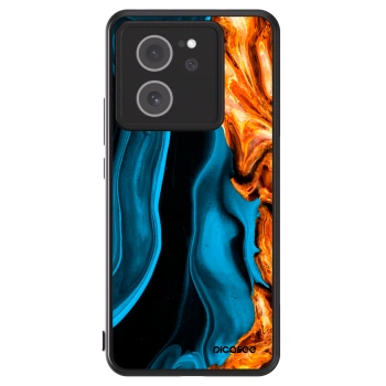 Picasee ULTIMATE CASE pro Xiaomi 13T Pro - Gold blue