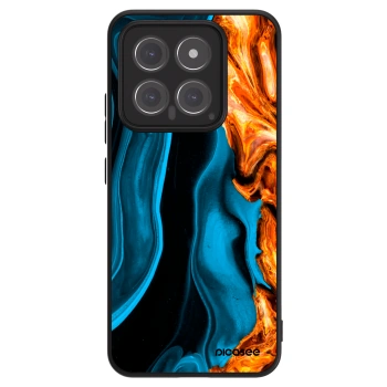 Picasee ULTIMATE CASE pro Xiaomi 14 - Gold blue