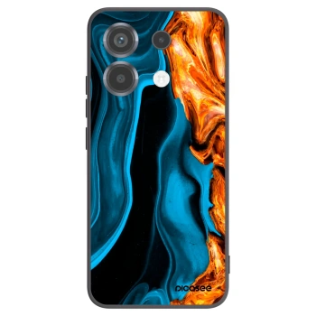 Picasee silikónový čierny obal pre Xiaomi Poco X6 - Gold blue