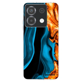 Picasee silikónový prehľadný obal pre Xiaomi Poco X6 - Gold blue