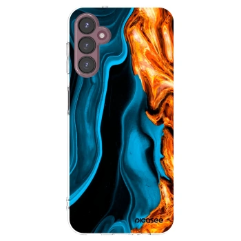 Picasee silikónový prehľadný obal pre Samsung Galaxy A05s A057G - Gold blue