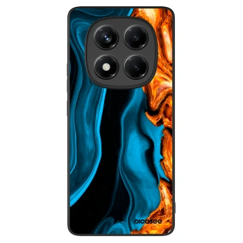 Picasee ULTIMATE CASE pro Xiaomi Redmi Note 14 Pro+ 5G - Gold blue