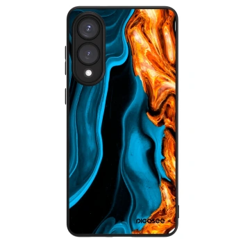 Obal pre Samsung Galaxy S25 Edge 5G - Gold blue